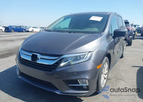 2019 Honda Odyssey Lx z USA, uszkodzony, nr VIN 5FNRL6H24KB086490